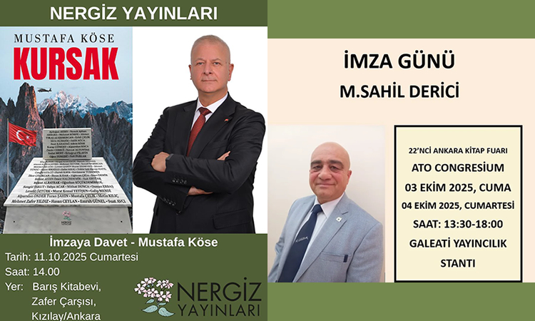 Yazar Dernek Üyelerimizin İmza Günleri